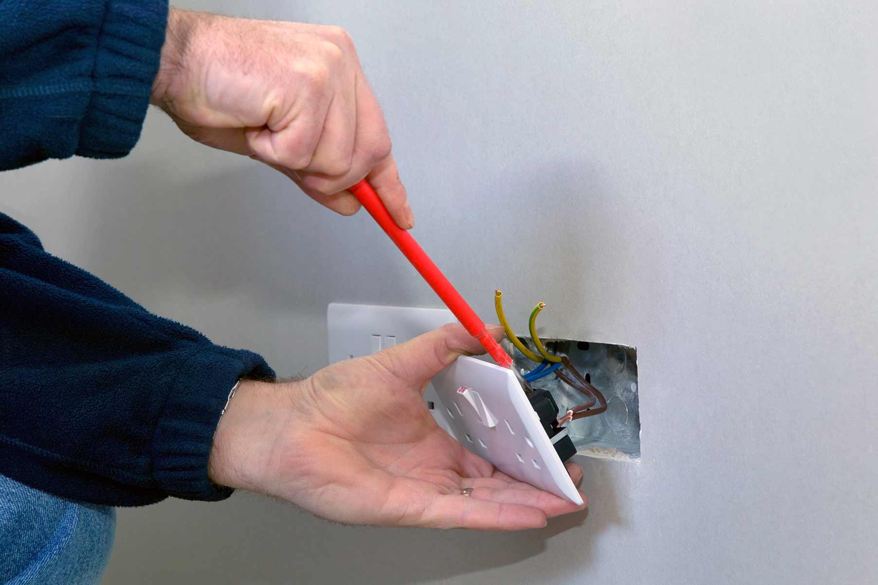Our electricians can install plug sockets for domestic and commercial proeprties in Wigan and the local area. 